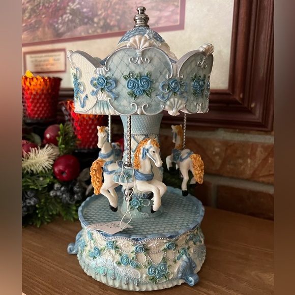 💙 Rare Vintage 1970’s Victorian Large Carousel Horse - Picture 1 of 9
